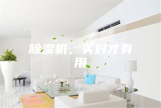 除濕機(jī)，買對(duì)才有用