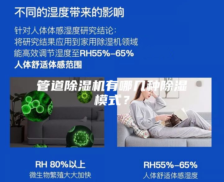 管道除濕機有哪幾種除濕模式？