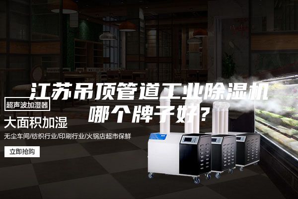 江蘇吊頂管道工業(yè)除濕機哪個牌子好？