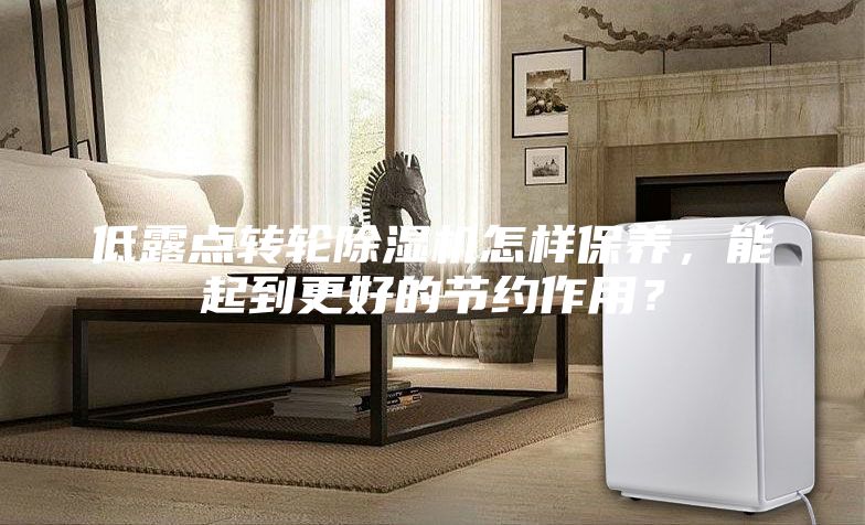 低露點(diǎn)轉(zhuǎn)輪除濕機(jī)怎樣保養(yǎng)，能起到更好的節(jié)約作用？