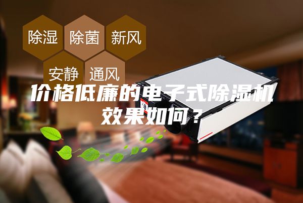 價(jià)格低廉的電子式除濕機(jī)效果如何？