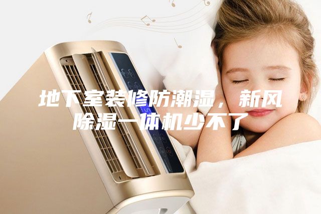地下室裝修防潮濕，新風除濕一體機少不了