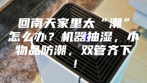 回南天家里太“潮”怎么辦？機(jī)器抽濕，小物品防潮，雙管齊下！