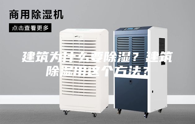 建筑為什么要除濕？建筑除濕用這個(gè)方法？